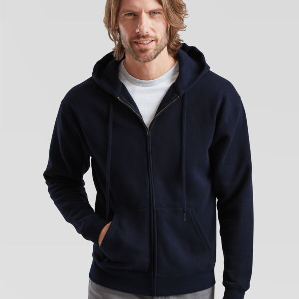 Men's Premium Hooded Sweat Jacket Thumbnail