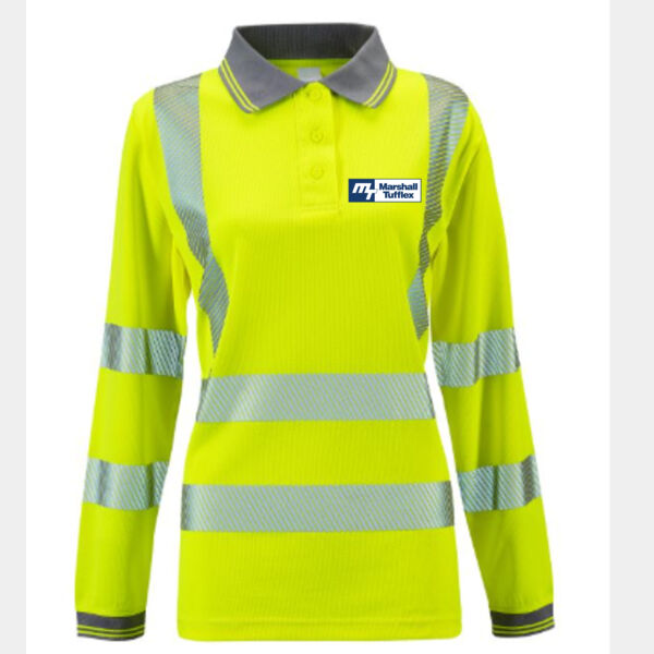 SHV-L30141 - Ladies Hi Vis Jaya Bird Eye Polo Thumbnail