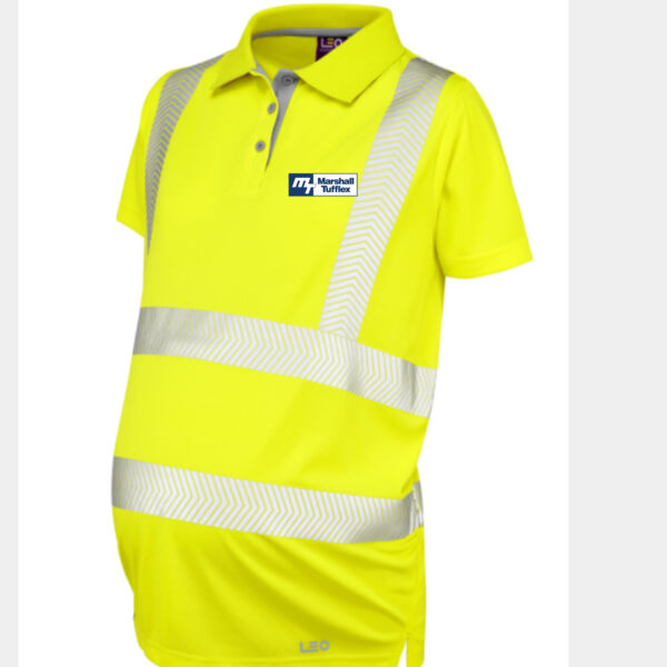 PM03-Y - Lovacott Leo EcoViz Performance Maternity Polo Thumbnail