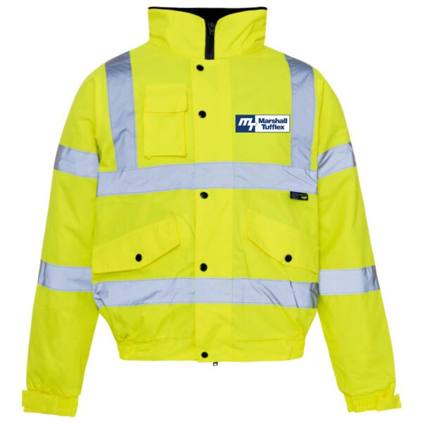 36841-7 - Hi Vis Bomber Jacket Thumbnail